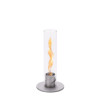 Tischfeuer Grau