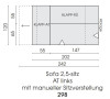 Caesar 2x 2,5 Sitz LI Typ 298