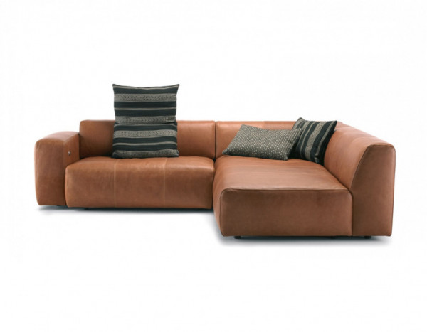 Bullfrog Camp 1001 Lounge Sofa Leder Buffalo 24 Kupfer